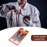 0451R T Handle Screwdriver Set High Quality Steel Screwdriver Hand Tools For Mechanic & Multiuse Tool ( 15 pcs ) 