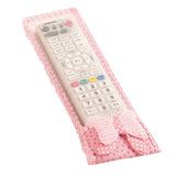 7638 3pc Remote Cover with Bow Knot for TV, Air Conditioner, D2H, DTH Remote Control Dust Cover - SWASTIK CREATIONS The Trend Point
