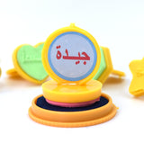 4802 Unique Different Shape Stamps 7 pieces for Kids Motivation and Reward Theme Prefect Gift for Teachers, Parents and Students (Multicolor) - SWASTIK CREATIONS The Trend Point
