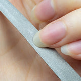 1457 Stainless Steel Professional Nail File Double Sides Great for Thick Nails ( 10 pcs ) 