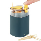 4005L Toothpick Holder Dispenser, Pop-Up Automatic Toothpick Dispenser for Kitchen Restaurant Thickening Toothpicks Container Pocket Novelty, Safe Container Toothpick Storage Box. - SWASTIK C