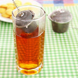 2861 Stainless Steel Spice Tea Filter Herbs Locking Infuser Mesh Ball - SWASTIK CREATIONS The Trend Point