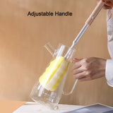 7440 Sponge Head Household Kitchen Cleaning Tool Milk Bottle Cup Mug Brush 