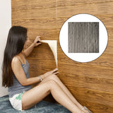 9288 Design Wallpaper 3D Foam Wallpaper Sticker Panels I Ceiling Wallpaper For Living Room Bedroom I Furniture, Door I Foam Tiles (Black Color) (Size - 73X73 cm) 