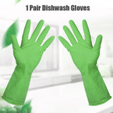 0653 Multipurpose cleaning rubber hand gloves (green) 1 PC - SWASTIK CREATIONS The Trend Point