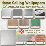 9287 Design Wallpaper 3D Foam Wallpaper Sticker Panels I Ceiling Wallpaper For Living Room Bedroom I Furniture, Door I Foam Tiles (white Color) 
