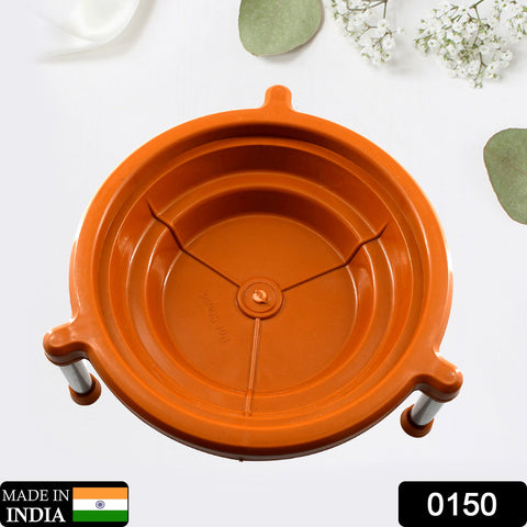 0150 Multipurpose Matka Stand / Plant Pot Water Pot Stand Plastic for Home & Kitchen (1Pc) - SWASTIK CREATIONS The Trend Point