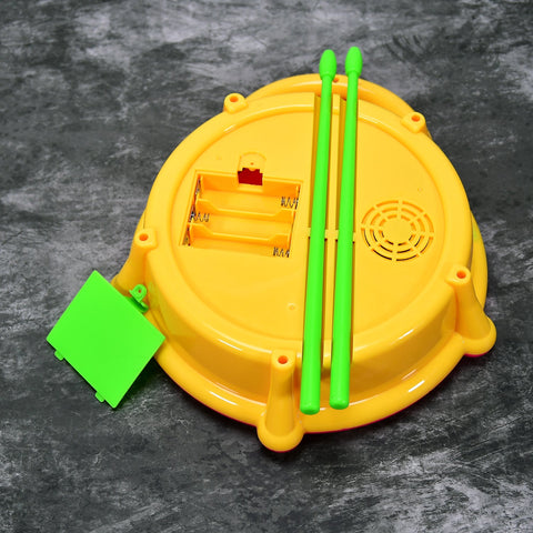 4461 Flash Drum Toys for Kids with Light & Musical Sound Colorful Plastic Baby Drum Musical Toys for Children Baby Toy Instrument Best Gift for Boys & Girls. - SWASTIK CREATIONS The Trend Poi