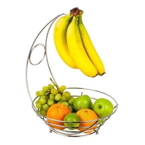 5186 Fruit Storage Basket Steel For Home & Hotel Use - SWASTIK CREATIONS The Trend Point