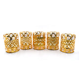 7230_Mix 2Line Dimond Jhoomer For Home Decor Golden Color (Mix Design) - SWASTIK CREATIONS The Trend Point