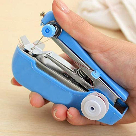 1237 Handy Stitching Stapler Machine Pocket Portable Mini Sewing Cordless Hand-Operated Manual Stitch Stapler Sillai Machine for Garment, Cloth - SWASTIK CREATIONS The Trend Point