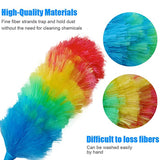 6321 Colorful Feather Duster | Microfiber Duster for Cleaning | Dusting Stick | Dusting Brush - SWASTIK CREATIONS The Trend Point