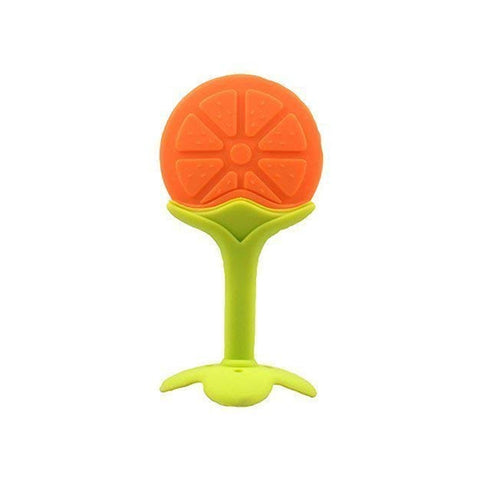 4490 Silicone Fruit Shape Teether Toy Food Grade Silicon Teether Use For Baby / Toddlers / Infants / Children - SWASTIK CREATIONS The Trend Point