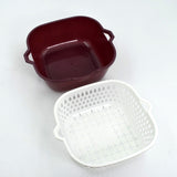 2783 2 In 1 Basket Strainer To Rinse Various Types Of Items Like Fruits, Vegetables Etc. - SWASTIK CREATIONS The Trend Point