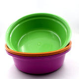 2592 Round Plastic Basin And Plastic Mixing Bowl Set. - SWASTIK CREATIONS The Trend Point