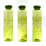 2668 3Pc Set Diamond Cut Bottle Used for storing water and beverages purposes for people. - SWASTIK CREATIONS The Trend Point