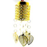 7250 Fancy Small Golden Jhoomer For Home Decoration - SWASTIK CREATIONS The Trend Point