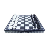 4661 Chess Board 5"x5" Magnetic Chessboard Game Set with Folding Travel Portable Case Travel Chessgame Premium Classic Black & Ivory Color Pieces Prefect Gift for Kids and Adults |1 Pcs| - SW