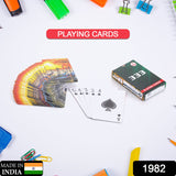 1982 Playing Cards, Luxury Deck of Cards with Amazing Pattern & HD Printing, Premium Poker Cards | Durable & Flexible - SWASTIK CREATIONS The Trend Point