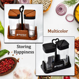 2070 Multipurpose Masala/Spice Rack Container with tray- Set of 2Pcs - SWASTIK CREATIONS The Trend Point