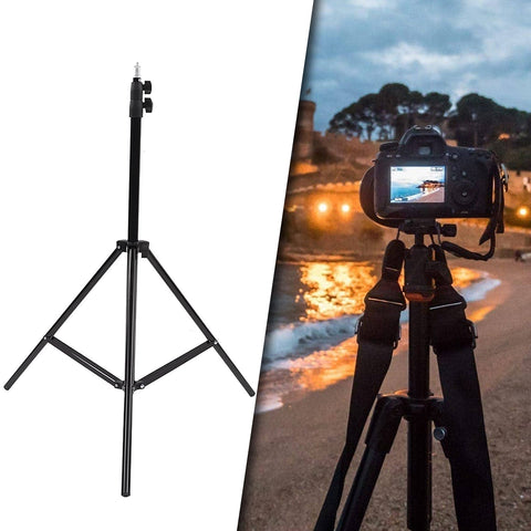 0329 Professional Tripod with Multipurpose Head for Low Level Shooting, Panning for All DSLR Camera - SWASTIK CREATIONS The Trend Point