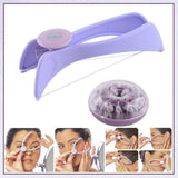 1214A Slique Painless Eyebrow, Upper Lips, Face and Body Hair Removal Threading Manual Tweezer Machine Shaver System Kit - SWASTIK CREATIONS The Trend Point