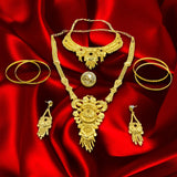 6301 Bridal Jewellery Set and collection for bridal attire and outlook purposes. - SWASTIK CREATIONS The Trend Point