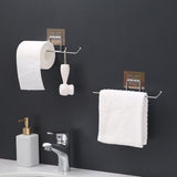 9025 2 Pc Bath Tissue Holder used in all kinds of household and official bathroom purposes by all types of people for holding tissue in bathrooms. - SWASTIK CREATIONS The Trend Point