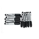9018 10 Pc Black Marker used in all kinds of school, college and official places for studies and teaching among the students. - SWASTIK CREATIONS The Trend Point