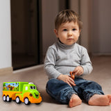 8052 Small Green and yellow Toy Truck. - SWASTIK CREATIONS The Trend Point