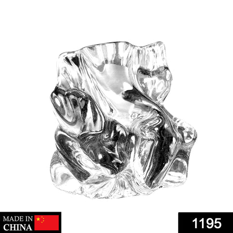 1195 Crystal Glass Ganesha Idol for Home, Office and Car Dashboard - SWASTIK CREATIONS The Trend Point