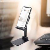 6032 Foldable Mobile Stand with Angle Adjustable Desktop Table Mobile Holder - SWASTIK CREATIONS The Trend Point