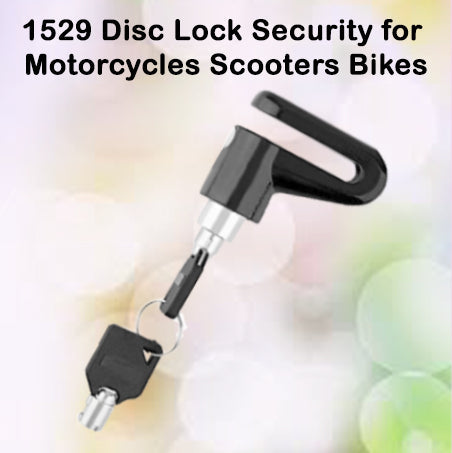 1529 Disc Lock Security for Motorcycles Scooters Bikes - SWASTIK CREATIONS The Trend Point