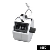 1550 4 Digits Hand Held Tally Counter Numbers Clicker - SWASTIK CREATIONS The Trend Point