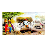 1584 Decorative Wooden Landscape Art with Hooks for Wall Hanging - SWASTIK CREATIONS The Trend Point