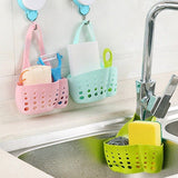 0762 Adjustable Kitchen Bathroom Water Drainage Plastic Basket/Bag with Faucet Sink Caddy - SWASTIK CREATIONS The Trend Point