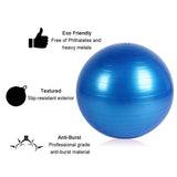 1592 Anti-Burst Exercise Heavy Duty Gym Ball (Multicolour) (75Cm) (No Box & No Pump) - SWASTIK CREATIONS The Trend Point