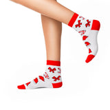 7373 Mix Design socks for Women - SWASTIK CREATIONS The Trend Point