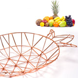 5137 Decorative and Functional Metal Fruit Basket For Kitchen Use 