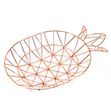 5137 Decorative and Functional Metal Fruit Basket For Kitchen Use 