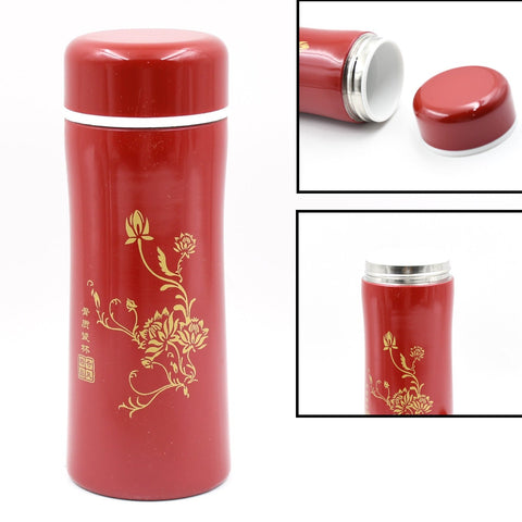 6768a Stainless Steel Thermos Water Bottle | 24 Hours HOT and Cold | Easy to Carry | Rust & Leak Proof | Tea | Coffee | Office| Gym | Home | Kitchen