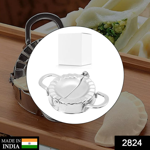 2824 Stainless steel Gujiya/Gujia  Mould Cutter Kitchen Mould - SWASTIK CREATIONS The Trend Point