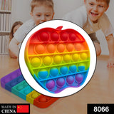 8066 Apple Fidget Toy used in all kinds of household places specially for kids and children for playing purposes. - SWASTIK CREATIONS The Trend Point