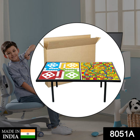 8051A Wooden Small Ludo Laptop Table for Online Study and Children - SWASTIK CREATIONS The Trend Point