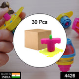 4426 TOY SPINNER LAUNCHER FOR KIDS (30PC) - SWASTIK CREATIONS The Trend Point