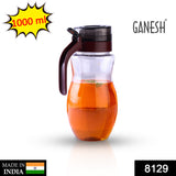 8129 Oil Dispenser Stainless Steel with small nozzle 1000ml - SWASTIK CREATIONS The Trend Point