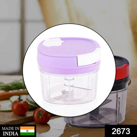 2673 Handy Chopper And Slicer For Home & kitchen (600ML Capacity) - SWASTIK CREATIONS The Trend Point