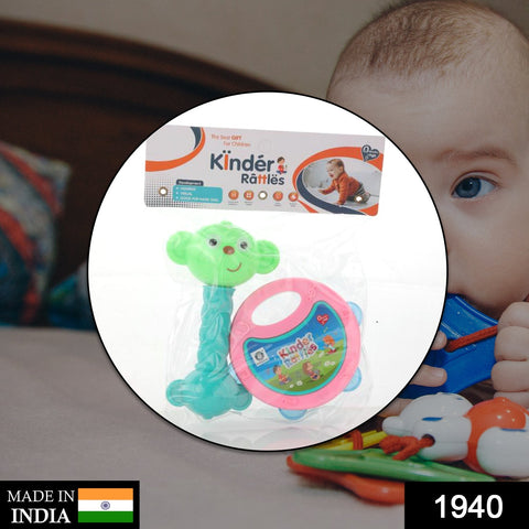 1940 AT40 2Pc Rattles Baby Toy and game for kids and babies for playing and enjoying purposes. - SWASTIK CREATIONS The Trend Point