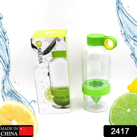 2417 Citrus Zinger Fruit Infuser Water Bottle, Sports Duo Citrus Kid Zinger Juice Water Bottle