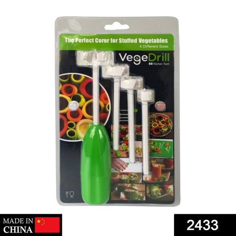 2433 Veg Drill Vegetable Spiralizer Digging for Stuffed Vegetables - SWASTIK CREATIONS The Trend Point